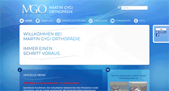 Desktop Screenshot of gygi.ch