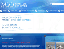 Tablet Screenshot of gygi.ch
